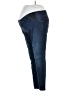 Isabel Maternity Color Block Blue Jeans Size 6 - photo 1