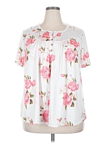 YOINS Short Sleeve Henley (view 1)
