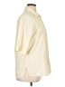 Unbranded Yellow 3/4 Sleeve Button-Down Shirt Size XL - photo 4