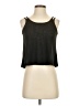 Primark 100% Polyester Black Tank Top Size 2 - photo 1