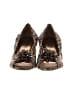 AK Anne Klein Animal Print Brown Tan Wedges Size 8 - photo 2