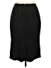 Ellen Tracy 100% Wool Solid Black Wool Skirt Size 2 - photo 2