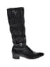 Prada 100% Leather Black Boots Size EU 36 1/2 - photo 1