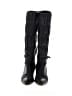 Prada 100% Leather Black Boots Size EU 36 1/2 - photo 2