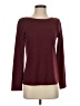 PURE essence Burgundy Long Sleeve Top Size XS - photo 1