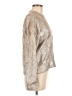 Pistola 100% Cotton Metallic Silver Pullover Sweater Size M - photo 4