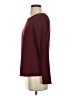 PURE essence Burgundy Long Sleeve Top Size XS - photo 5