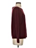 PURE essence Burgundy Long Sleeve Top Size XS - photo 4