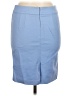 Forever 21 Solid Blue Casual Skirt Size M - photo 2