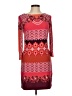 Ali Ro Graphic Red Casual Dress Size M (estimated) - photo 1