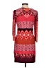 Ali Ro Graphic Red Casual Dress Size M (estimated) - photo 2