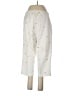 Basic Editions 100% Cotton Stars White Casual Pants Size L - photo 2