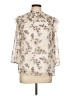 Sara Michelle 100% Polyester Ivory 3/4 Sleeve Blouse Size L - photo 1