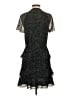 Madewell 100% Polyester Animal Print Gray Cocktail Dress Size 2 - photo 2