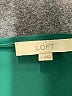 Ann Taylor LOFT 100% Polyester Green Long Sleeve Blouse Size S - photo 7