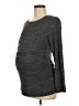 Bearsland Gray Long Sleeve Top Size M - photo 1