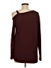 leo rosi Burgundy Long Sleeve Top Size M - photo 2