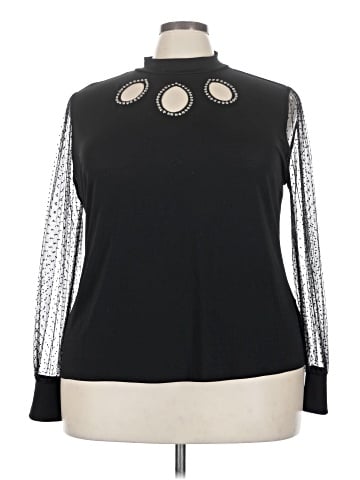 Belldini Long Sleeve Blouse (view 1)