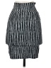 BCBGMAXAZRIA Metallic Gray Casual Skirt Size XS - photo 2