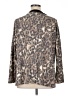 White Birch Animal Print Brown Pullover Sweater Size L - photo 2