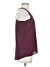 Soprano 100% Polyester Burgundy Sleeveless Top Size S - photo 4