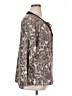 White Birch Animal Print Brown Pullover Sweater Size L - photo 4