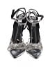 Unbranded Silver Heels Size 7 - photo 2