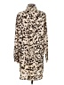 Jodifl 100% Polyester Animal Print Ivory Kimono Size S - photo 2