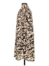 Jodifl 100% Polyester Animal Print Ivory Kimono Size S - photo 5