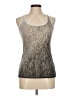 DKNY Jeans Silver Tank Top Size M - photo 1