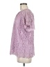 J.Crew Purple Short Sleeve Blouse Size M - photo 5