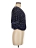 ASTR The Label 100% Polyester Stars Blue Short Sleeve Blouse Size M - photo 4