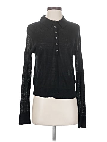 Banana Republic Monogram Long Sleeve Polo (view 1)