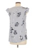 Joe Fresh 100% Rayon Gray Sleeveless Blouse Size M - photo 2