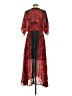 Unbranded 100% Rayon Red Cocktail Dress Size S - photo 2