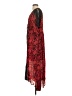 Unbranded 100% Rayon Red Cocktail Dress Size S - photo 5