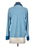 Flora Nikrooz Blue Long Sleeve Blouse Size S - photo 2