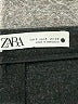 Zara Solid Black Formal Skirt Size S - photo 3