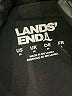 Lands' End Solid Black Casual Skirt Size M - photo 3
