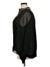 J. Peterman 100% Viscose Black Long Sleeve Blouse Size XXL - photo 5
