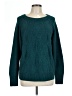 Simply Vera Vera Wang Chevron-herringbone Teal Pullover Sweater Size L - photo 1