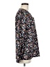 Assorted Brands Floral Black Long Sleeve Blouse Size M - photo 4