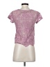 Express Pink Short Sleeve Blouse Size XS - photo 2