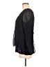 Giusy 100% Silk Black Blouse Size M - photo 5