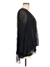 Giusy 100% Silk Black Blouse Size M - photo 4