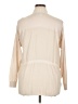 Joan Vass 100% Cotton Tan Cardigan Size 14 (3) - photo 2
