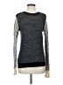 Theonne Houndstooth Gray Wool Pullover Sweater Size S - photo 1