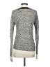 Theonne Houndstooth Gray Wool Pullover Sweater Size S - photo 2