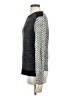 Theonne Houndstooth Gray Wool Pullover Sweater Size S - photo 5