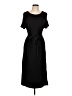 Assorted Brands Solid Black Casual Dress Size L - photo 1